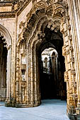 Il monastero di Batalha o convento de Santa Maria da Vitria. Portale della Cappella incompiuta.